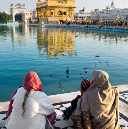 El templo dorado de los Sikhs