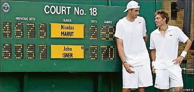 El juego más largo de la historia, en Wimbledon