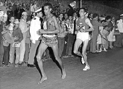 Abebe Bikila, vida, triunfo y tragedia